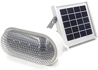 RIZE solar industrial light (LED blanco calido) - aplique solar estilo vintage