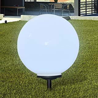 Tidyard LED Exterior Solar de Globo Lampara Solar de jardin en Forma de Bola con LED- 50 cm