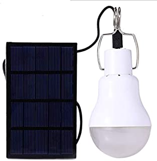 TOOGOO Panel Solar Accionado LED Bombilla de Luz Portatil Lampara de Energia para Tienda para Camping Al Aire Libre 15W