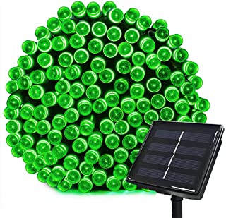 Tuokay 22M Guirnalda de Luces de Energia Solar 8 Modos 200 LED Cadena de Luces Impermeables para Decorar Patio- Jardin- Terraza- Boda- Fiesta- Navidad (Verde)
