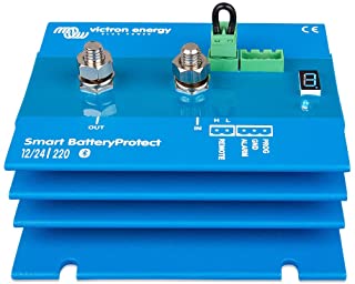 Victron Energy Smart Battery Proctect - Bateria (65 A- 100 A- 220 A- 12 V- 24 V- 48 V)- Smart BatteryProtect 220A 12V 24V- 1