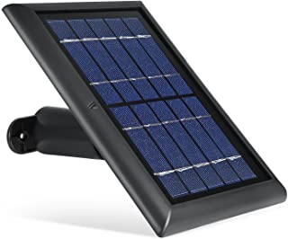 Wasserstein - Panel Solar para camara de Foco de Anillo- alimenta tu Anillo de Forma Continua Cargador Solar