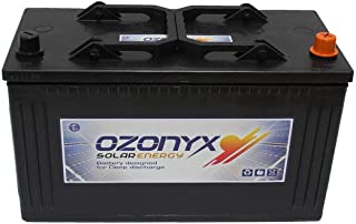 wccsolar.es Bateria Solar 125ah 12v Ozonyx bateria Solar de 12v