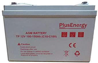 wccsolar.es Bateria AGM Y Gel 12V PlusEnergy 150AH 250AH (AGM 150AH 12V)
