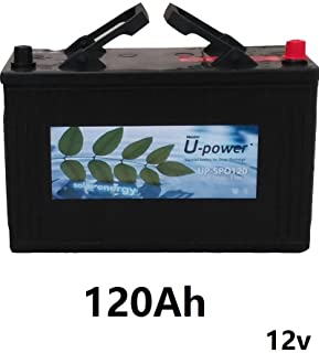 wccsolar.es Bateria monoblock U-Power 120AH 12v fotovoltaico