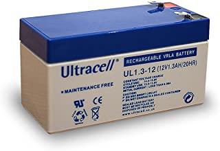 Wentronic 78243 Sealed Lead Acid (VRLA) 1300mAh 12V bateria Recargable - Bateria-Pila Recargable (1300 mAh- Sealed Lead Acid (VRLA)- 12 V- Blanco)