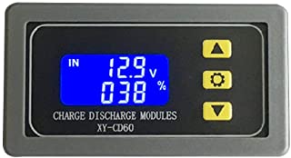 XY-CD60 modulo controlador de control de estado de bateria solar DC6-60V detector de descarga de carga de baja tension placa de proteccion de corriente