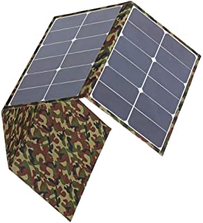 Yangxuelian Panel Solar 120W 18V Dual USB Sunpower Plegables Paneles solares Kits Cargador de bateria for el Ordenador portatil del telefono Barco y RV Camping para Bateria Camping Senderismo