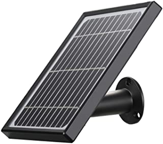 Yeskamo Panel Solar para la Camara de Seguridad Negro