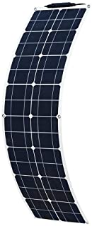 YUANFENGPOWER 50 W 16 V panel solar flexible modulo de silicio monocristalino para barco- automovil- camper- yate- cargador de bateria de 12 V